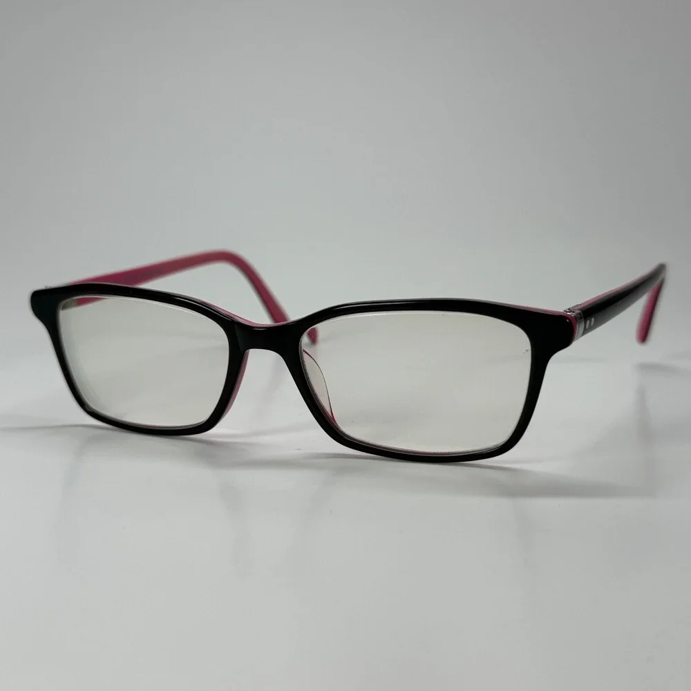M+ 3011 Blkpk Eyeglasses Frame Only 50-16-142 Black Pink 980138673 Full Rim
